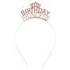 Tocado de corona de CUMPLEAÑOS de moda europea y americana, diadema de fiesta de CUMPLEAÑOS de PRINCESA al por mayor