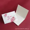 Tarjeta de felicitación creativa pequeña y fresca de agradecimiento tarjeta de cumpleaños de flores elogio posventa caja de regalo mixta tarjeta de regalo de Acción de Gracias