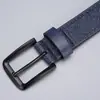 Hebilla de Aleación de Zinc Cinturón para Hombre con Relieve Hebilla de Pin Casual de Negocios Cinturón de Cuero Cinturón de PU para Hombre Cinturón Popular para Hombre Venta al por Mayor