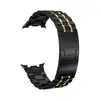 Adecuado para Samsung Watch8/9 Nueva Correa de Acero Inoxidable de Cinco Eslabones Correa de Reloj Watch8 Classic de Cinco Eslabones