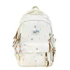 Mochila casual de cuadros estilo japonés para estudiantes de secundaria y preparatoria, versátil y linda, adecuada para la escuela y los viajes