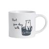 Taza de cerámica de oso de alpaca logo de网红 (net red) regalo de empresa estilo creativo patrón taza de agua se puede configurar