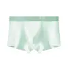Roupa íntima infantil de seda gelada sem costura para meninos, estilo fino de verão, antibacteriana e respirável, cuecas boxer para meninos