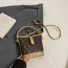 Moda Verano 2025 Casual Simple Bolso Balde Nueva Moda Bolso de Mano/Hombro Nicho Gran Capacidad Bolso Cruzado