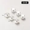 Cuentas Espaciadoras de Oro de 24K Alta Retención de Color Hechas a Mano Accesorios para Joyería DIY Cuentas Espaciadoras para Collar Pulsera Materiales Directo del Fabricante