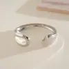 Pulsera de Metal Estilo Estrella de Mar y Concha Transfronteriza Europea y Americana, Pulsera Estilo Vacaciones en la Playa, Moda, Exagerada, Versátil y Elegante Accesorio para la Mano