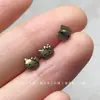 8mm Vintage Pequeno Feito à Mão DIY Bjd Mini Bronze Antigo 5 Botões Tecido Âncora Roupas de Boneca 746 Jinhua