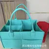 Bolsa de fraldas de feltro, bolsa de ombro para mamãe, bolsa de feltro para armazenamento de limpeza, bolsa organizadora de fraldas