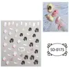 Adesivos de Pet Desenho Fofo Adesivos para Crianças Diversão Adesivos Autoadesivos para Caderno Adesivos Impermeáveis Criativos Adesivos em Relevo 5D