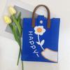 2024 Nuevo Bolso para Teléfono Móvil de Punto de Dibujos Animados Dopamina para Mujer Estilo Coreano Combinable Bolso de Hombro Bolso Cruzado Bolso de Mano de Punto