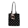 Bolsa de ombro tote com poá para axila, design de moda estilo coreano transfronteiriço para mulheres, nova bolsa de mão e bolsa de ombro versátil para o dia a dia 2026