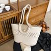 Bolso de Mano Tejido para Viaje, Bolso Tote, Bolso de Mano, Bolso de Hombro de Moda, Bolso para Debajo del Brazo para Mujer, Bolso Tejido para Mujer, Estilo Vacacional