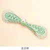 Botón de Cheongsam con cuentas cosidas a mano, botón de pipa de cola larga, nuevo Hanfu estilo chino, traje Tang, botón accesorio de ropa china