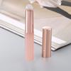 Escova de lábios de silicone portátil Q Soft Small Round Head Lip Brush Stick Escova de batom Escova de corretivo Mini escova de maquiagem para iniciantes