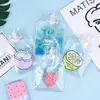 Bolsa Térmica Transparente de Água Quente Inverno Desenho Animado Quente Simples Anti-Frio Bolsa Aquecedora de Mãos para Estudantes Conveniente Portátil Cheia de Água Bolsa de Compressa Quente