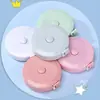 Cinta métrica portátil estilo nórdico, regla pequeña linda, regla suave para medir las tres medidas de la mini cinta métrica de cuero para medir la circunferencia de la cintura de la ropa