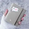 2025 Nueva Cartera Corta de Dibujos Animados Linda Plegable 70% de Descuento Broche Corazón Femenino Ranuras Múltiples para Tarjetas Billetera para Estudiantes