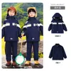 Uniformes de jardín de infancia para otoño, uniformes de clase para niños de primer grado estilo universitario, conjuntos de uniformes escolares de otoño, venta al por mayor de ropa para estudiantes de primaria