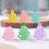 Árbol de Navidad Luminoso Transfronterizo Pequeño de Uvas Árbol de Navidad Micro Paisaje Paisaje de Nieve Pequeños Adornos Gadgets de Navidad DIY
