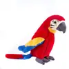 Muñeco de Loro Lindo Simulación Muñeco de Pájaro King Kong Juguete de Peluche Adornos Creativos Divertidos Regalo de Cumpleaños para Niños