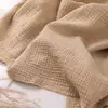 Tejido de gasa de algodón puro, material de manualidades DIY para hacer almohadas arrugadas para bebés, almohadas de confort para recién nacidos - directo de la fábrica fuente