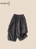 Ropa Infantil Estilo Coreano 2026 Otoño Nuevo Pantalones Cargo Elegantes con Múltiples Bolsillos para Niños Casual Algodón Puro Pantalones Largos a la Moda