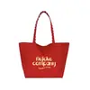 Bolso tote grande de alta moda para mujer, nuevo modelo 2026, bolso de hombro de tela de nailon impermeable, adecuado para ir al trabajo y a clases, uso a doble cara