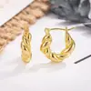 Pendientes Vintage 2025 Nuevos Pendientes Calientes para Mujer de Gama Alta Elegantes Anillo de Oreja de Bolsa de Cuerno Diseño de Nicho Pendiente de Oreja