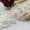 Borda de Renda Plissada com Babados de Três Camadas 9,5cm de Largura DIY Lolita Saia Estendida Vestido de Boneca Acessórios de Renda Feitos à Mão