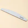 Fábrica profissional de unhas esfregando tira atacado 100-180 malha unha arquivo cinza lixa unha esfregando manicure polimento