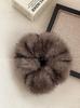 Outono e inverno faux mink fur gross faixa de cabelo para mulheres 2023 novo estilo de laço de cabelo de alta qualidade alta elastic pele corda de cabelo acessórios de cabelo