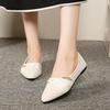 Zapatos Planos de Punta para Mujer con Suelas Suaves, Nuevos Zapatos Elegantes Otoño e Invierno 2026, Zapatos de Salón Negros Franceses Estilo Chanel