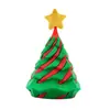 Árbol de Navidad de Gradiente Multicolor Impreso en 3D Juguete de Empuje Espiral Descompresión Divertida para el Hogar Adornos Decorativos de Alto Valor