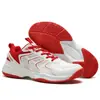 Zapatos Deportivos, Moda Transfronteriza, Zapatos Casuales para Exteriores de Bádminton, Transpirables Antideslizantes para Correr, Zapatos Profesionales de Entrenamiento para Hombre, Blanco y Azul