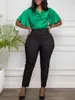 Roupas Femininas Transfronteiriças Roupas Europeias e Americanas Primavera Cintura Alta Justas Nove Pontos Para Ir ao Trabalho Casuais Profissionais Calças de Cor Sólida Calças Casuais de Comércio Exterior