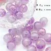 Grânulos de vidro imitação de Jade 10mm feitos à mão, degradê bicolor, redondos, material para DIY, acessórios para pulseira, colar, brincos
