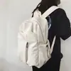 Mochila gris, adecuada para estudiantes de secundaria y preparatoria, gran capacidad, diseño moderno y genial, unisex, para estudiantes universitarios