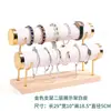 Soporte Sencillo para Pulseras de Joyería, Soporte de Exhibición Dorado de Tres Niveles para Relojes y Pulseras, Soporte para Pulseras, Accesorios y Soporte de Exhibición de Joyería para Mostrador