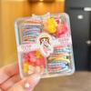 Diadema Infantil En Caja para Niñas para Atar su Cabello Sin Dañar su Cabello. Liga de goma pequeña. Lindo Elástico para el Pulgar para el Cabello de Bebé al por Mayor