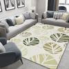 Fabricante Mesa de Café Sala de Estar Dormitorio Impresión 3D Alfombra de Terciopelo de Cristal Felpa Lavable Moderna Sencilla