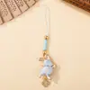 Broche Colgante de Conejo de Jade de la Fiesta de Medio Otoño Brocado de Canción Hanfu Colgante Pequeño del Zodiaco Adorno de Brocado de Canción Producto Cultural y Creativo Terminado para Atracciones Turísticas