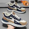 Tênis Masculino de Inverno com Forro de Fleece Tendência Versátil Solado Grosso Quente Algodão Casual Sapatos de Pai