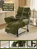 Sillón reclinable doble uso sentarse y dormir oficina se puede acostar se puede dormir individual plegable silla para siesta en el almuerzo silla de dormitorio silla de sofá perezoso
