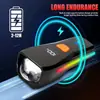 Luz de Bicicleta de Alta Intensidad Transfronteriza, Luz para Ciclismo Nocturno, Luz de Ciclismo Colorida Ultrabrillante, Linterna Impermeable, Luz Trasera para Bicicleta de Montaña