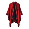 Outono e Inverno Novo Clássico Estilo Britânico Cachecol de Caxemira de Marca Grande Xale Feminino Xale de Dupla Finalidade Poncho AliExpress