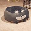 Tapete Futon Redondo de Desenho Animado para Casa Espessado Quatro Estações Quarto Almofada para Janela Saliente Tapete de Chão