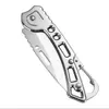 Nuevo Cuchillo Plegable para Exteriores Multifuncional de Acero Inoxidable Cuchillo Plegable para Exteriores Cuchillo para Frutas Cortador de Camping Cuchillo Plegable