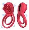 Xiangmuyuan Electronics Anillo Vibratorio de Segunda Generación Transfronterizo Anillo para Pene con Control Remoto Inalámbrico Anillo Doble Resonante Juguete para Adultos