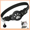 Adecuado para Cubierta Protectora de Apple AirTag, Collar Reflectante Estilo Garra con Cascabel, Collar para Gato Ahora Disponible