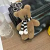 Señor. Muñeco de Frijol Oso de Peluche Chirriante Colgante Alto Valor de Color Muñeco de Peluche Llavero Bolsa Regalo para Pareja